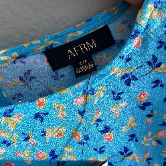 NWT Afirm midi dress with open back. - Picture 2 of 7